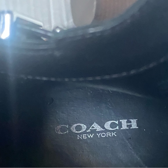 Coach black leather ankle bootie size 7.5 (SH11) - Picture 10 of 13